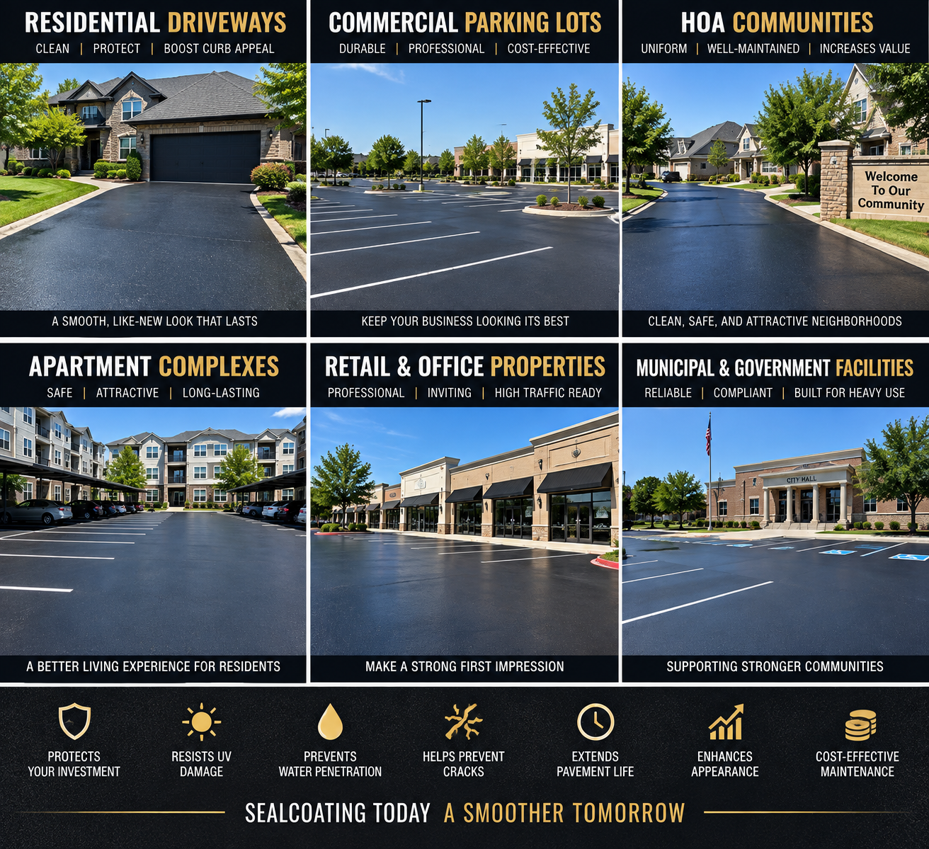 Asphalt Sealcoating