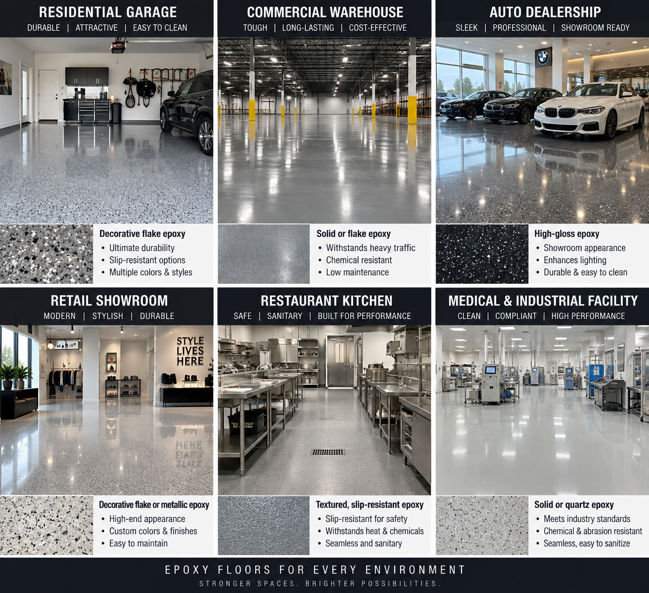 Epoxy & Flake Floor Coating
